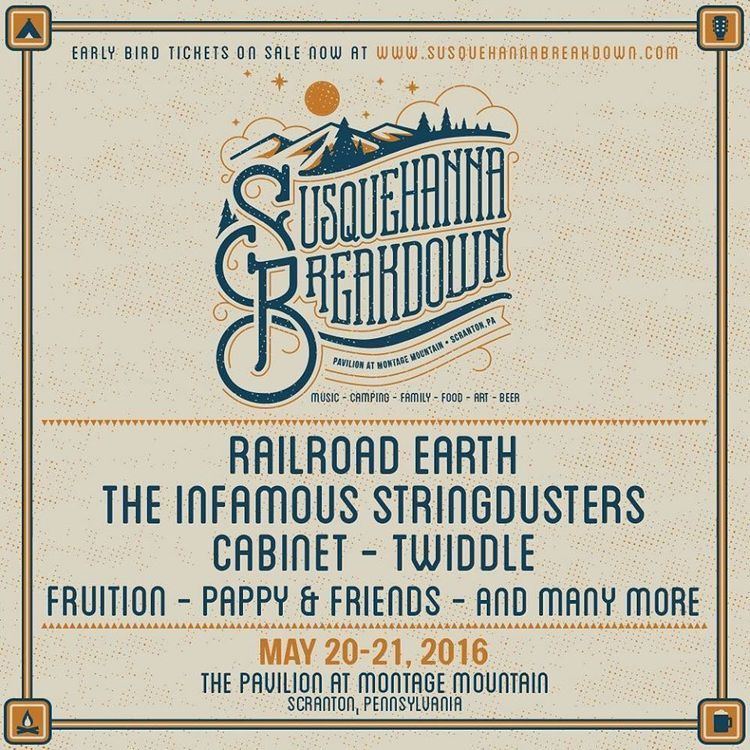 Susquehanna Breakdown Music Festival Susquehanna Breakdown Details Initial 2016 Lineup