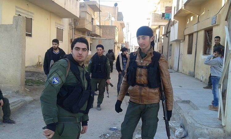 Sutoro Sutoro fighting alongside MFSYPG and Asayish in Hassake Syriac