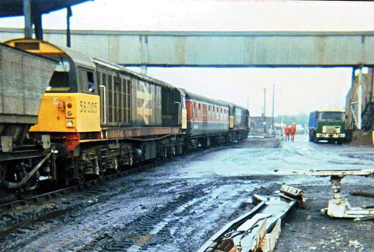 Sutton Colliery Class 58 locomotives