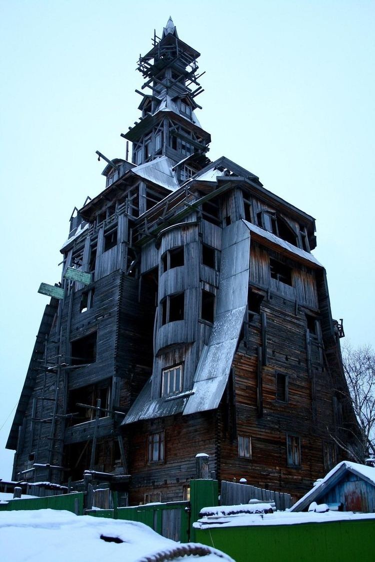 Sutyagin House The Log House of Nikolay Sutyagin Amusing Planet