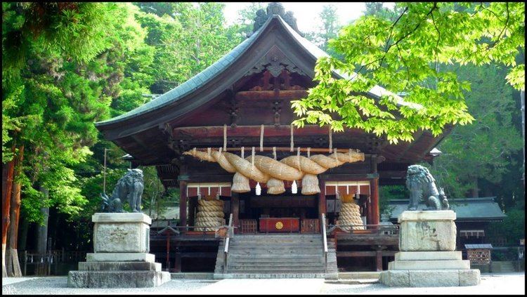 Suwa taisha Panoramio Photo of Suwa Taisha Shrine ShimoSha Akimiya Kaguraden