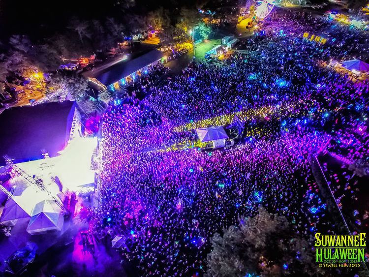 Suwannee Hulaween Hulaween is largest event ever at music park News