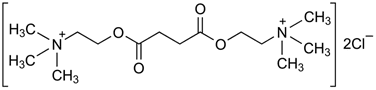 Suxamethonium chloride Suxamethonium Chloride Clarke39s Analysis of Drugs and Poisons