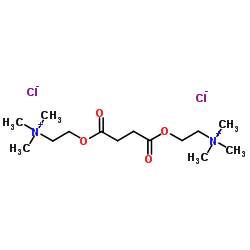 Suxamethonium chloride Suxamethonium chloride C14H30Cl2N2O4 ChemSpider