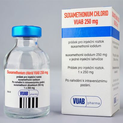 Suxamethonium chloride Suxamethonium chlorid VUAB 100 mg VUAB pharma as