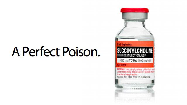 Suxamethonium chloride The History Of Sux The World39s Most Discrete Murder Weapon