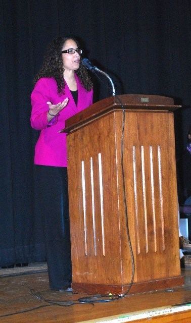 Suzette M. Malveaux Professor Malveaux Speaks About Black History Month at Area High School