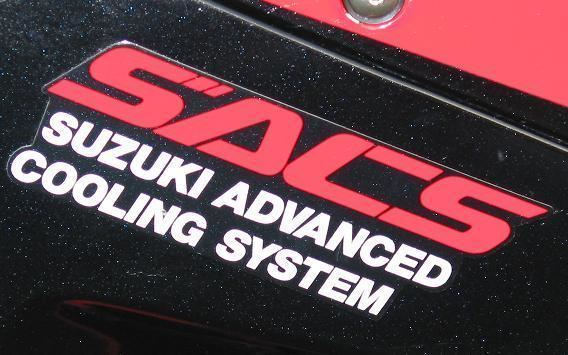 thumbnail interactive-video image 1 of SACS Suzuki Advanced Cooling System Stickers Decals - Made In UK 1 of 4