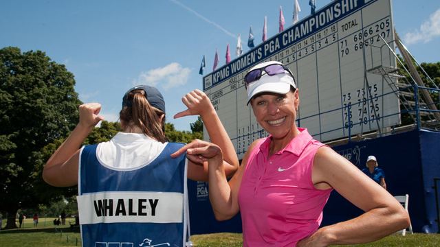 Suzy Whaley PGA Secretary Suzy Whaley serves as marker at KPMG Womens PGA