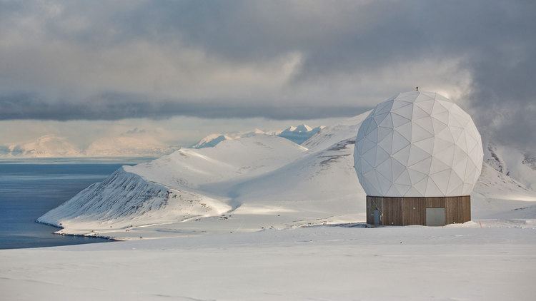 Svalbard Satellite Station Svalbard Satellite Station Svalbard archipelago Norway Tim E