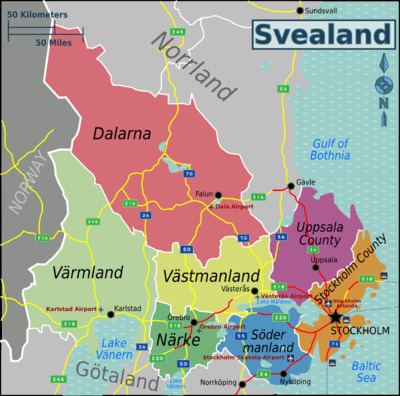 Svealand Svealand Travel guide at Wikivoyage