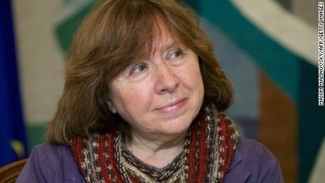 Svetlana Alexievich Nobel Prize for literature goes to Svetlana Alexievich