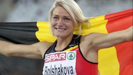 Svetlana Bolshakova Svetlana Bolshakova schenkt Belgi bronzen medaille HLNbe