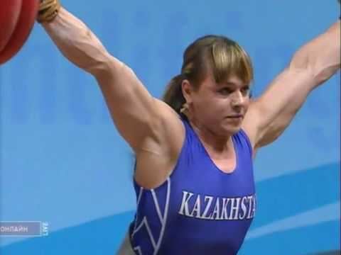 Svetlana Podobedova Weightlifting world championship 2009 75 kg Svetlana