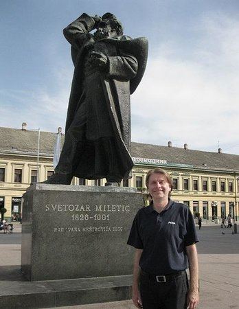 Svetozar Miletić statua di Svetozar Miletic Picture of Svetozar Miletic Monument