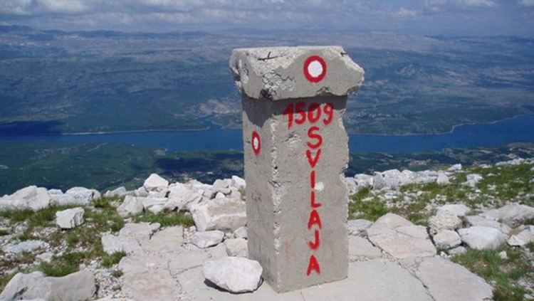 Svilaja Climb to Svilaja Peak Town of Sinj