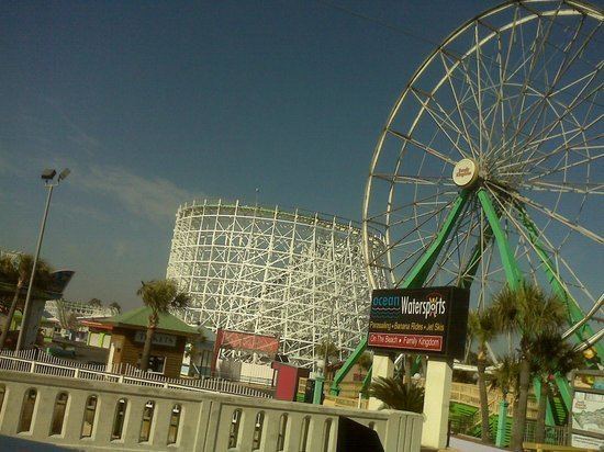 Swamp Fox (roller coaster) Swamp Fox roller coaster Picture of Myrtle Beach Coastal South