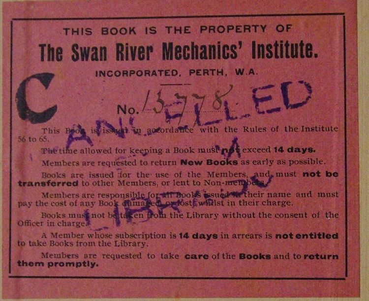 Swan River Mechanics' Institute