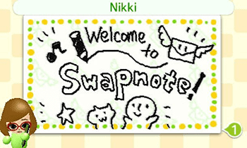 Swapnote Swap Note Video Game TV Tropes