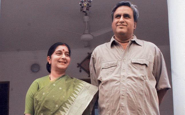 Swaraj Kaushal Lalit Modi wanted Sushma Swaraj39s husband on company board