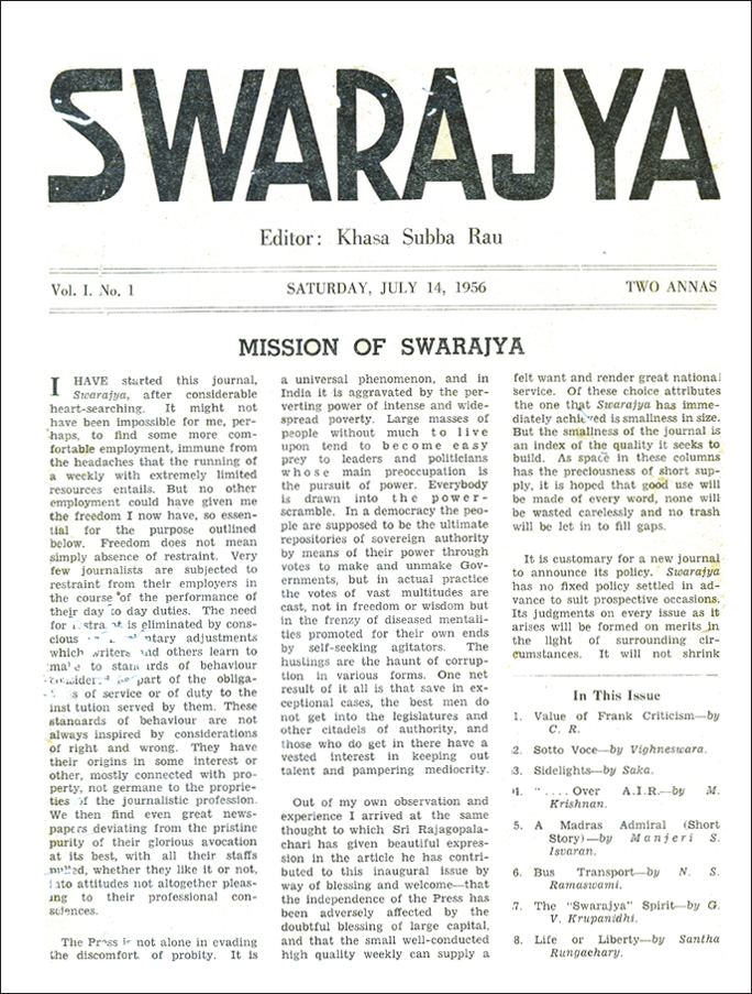 Swarajya (magazine)