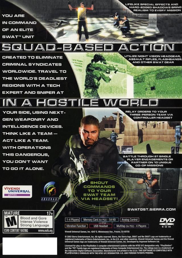 SWAT: Global Strike Team SWAT Global Strike Team Box Shot for PlayStation 2 GameFAQs