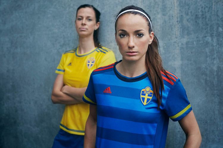 Sweden women's national football team Adidas Sweden 2015 Women39s National Team Kits Revealed Footy Headlines