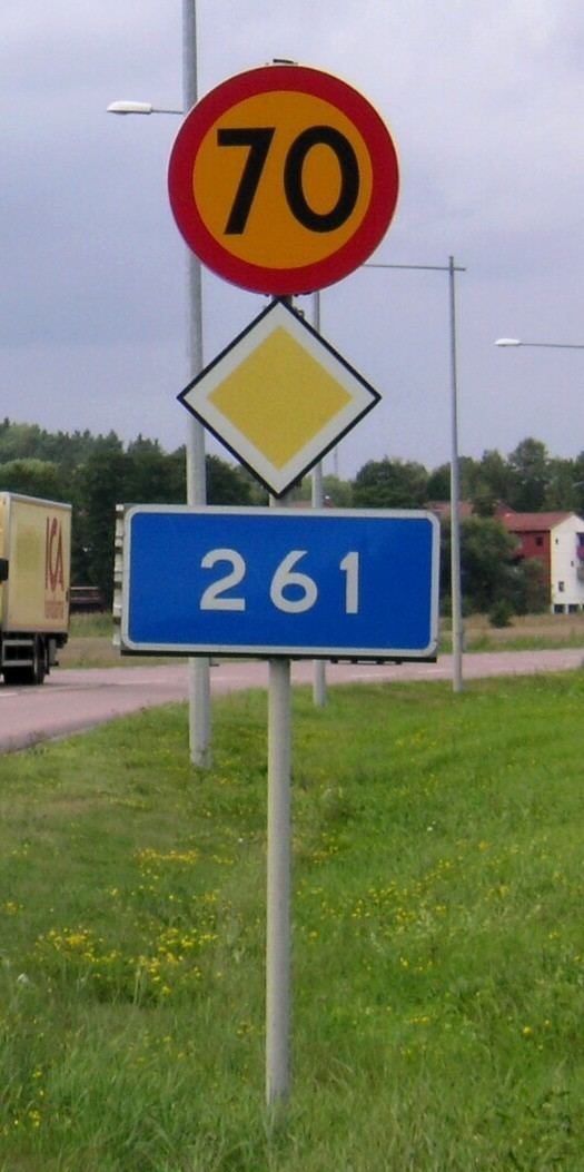 Swedish county road