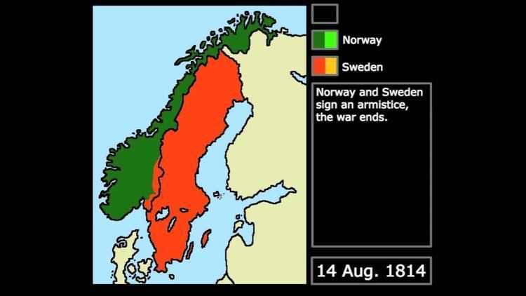 Swedish–Norwegian War (1814) Wars The Swedish Norwegian War 1814 Every Day YouTube
