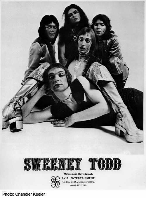 Sweeney Todd (band) Sweeny Todd Vancouver BC 1974 1978 amp 2000 Present