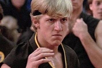 Sweep the Leg Johnny Sweep The Leg With Johnny Lawrence39s ScreenWorn Cobra Kai Gi From