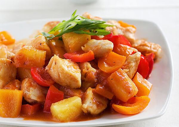 Sweet and sour Sweet and Sour Chicken Recipe SimplyRecipescom