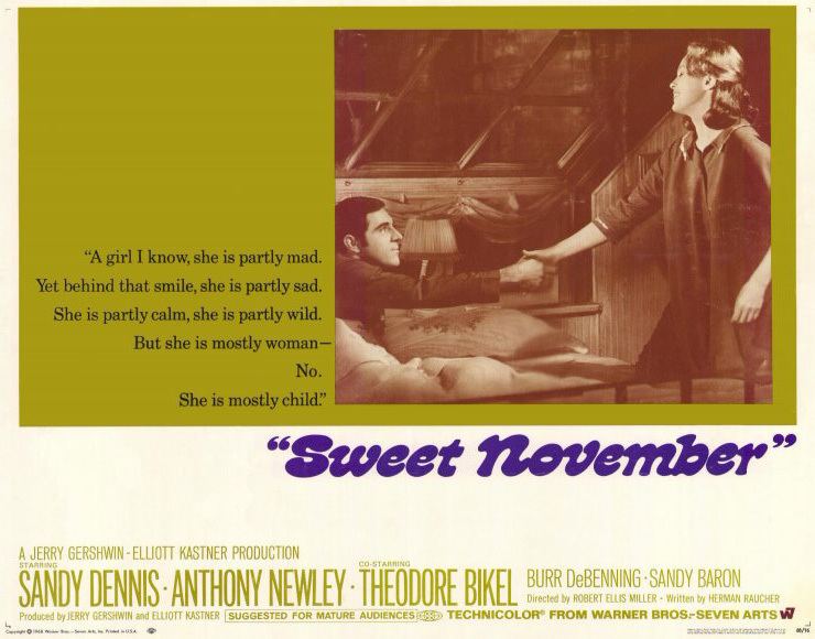 Sweet November (1968 film) Sweet November 1968 Deep Roots Magazine