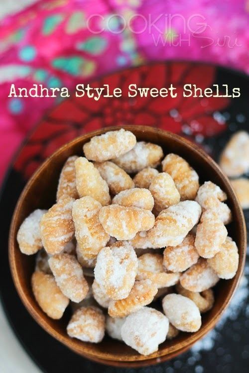Sweet shells Cooking With Siri Recipes Reviews and Reflections Amma39s