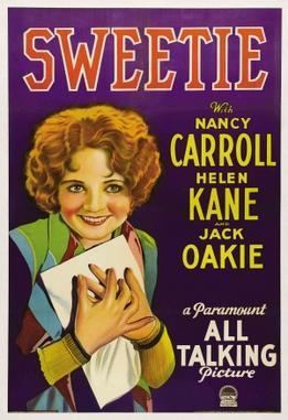 Sweetie (1929 film) movie poster