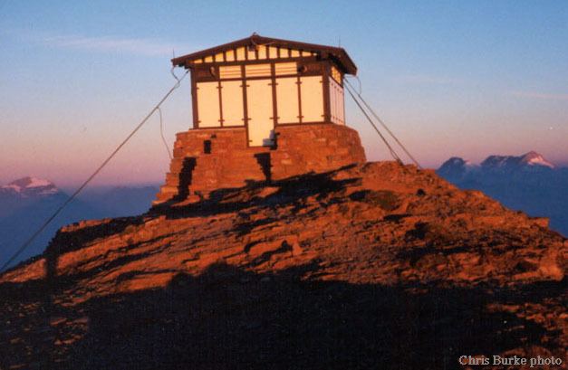 Swiftcurrent Fire Lookout Swiftcurrent Fire Lookout Cabin