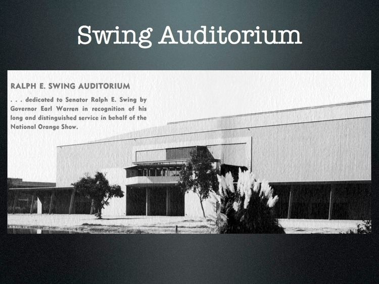 Swing Auditorium The venues photothread