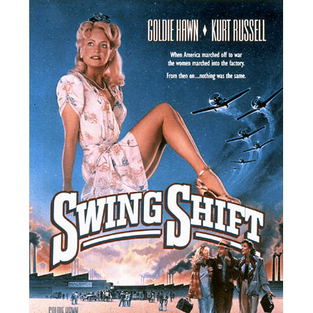 Swing Shift DVD Goldie Hawn Kurt Russell Ed Harris Jonathan Demme Carly  Simon