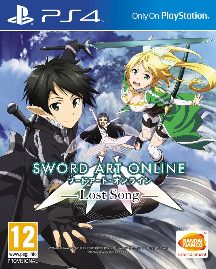 Sword Art Online: Lost Song PS4 Versions of Sword Art Online Lost Song and Sword Art Online