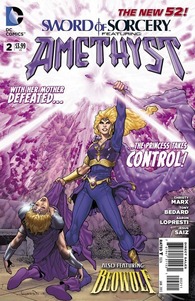 Sword of Sorcery Analysing Amethyst Did DC Doom Their Own Series Panels And