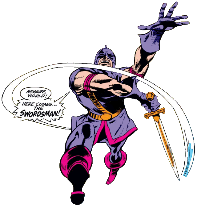Swordsman (comics) The Peerless Power of Comics The Coming Of The Swordsman