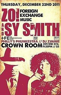 Sy Smith & Zo! Tour httpsuploadwikimediaorgwikipediaenthumb4