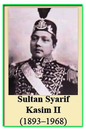 Syarif Kasim II Biografi Para Pahlawan Sultan Syarif Kasim II