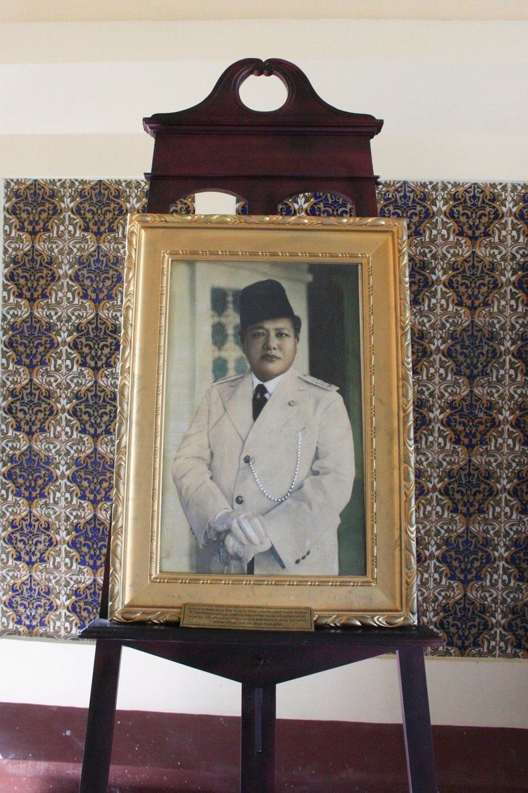 Syarif Kasim II The Sultanate Siak Sri Inderapura Palace in Riau Province Sumatera
