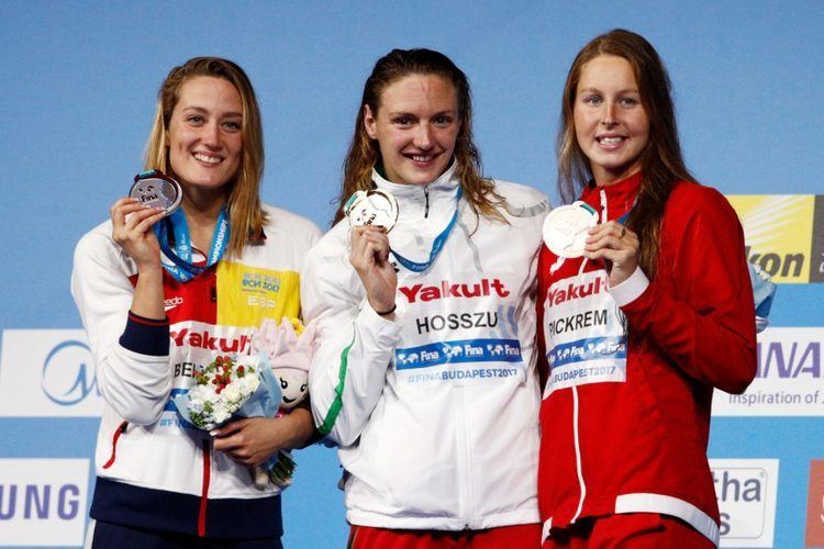 Sydney Pickrem Canadian swimmer Sydney Pickrem picks up bronze medal at world