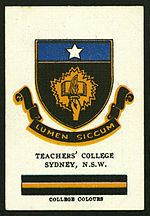 Sydney Teachers' College httpsuploadwikimediaorgwikipediaenthumb3