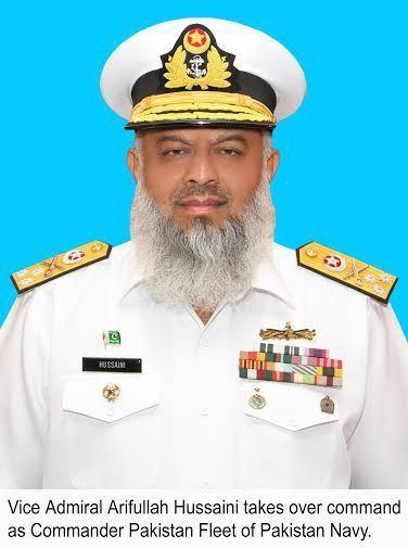 Syed Arifullah Hussaini Arifullah Hussaini new Commander Pakistan Navy Fleet Weekly