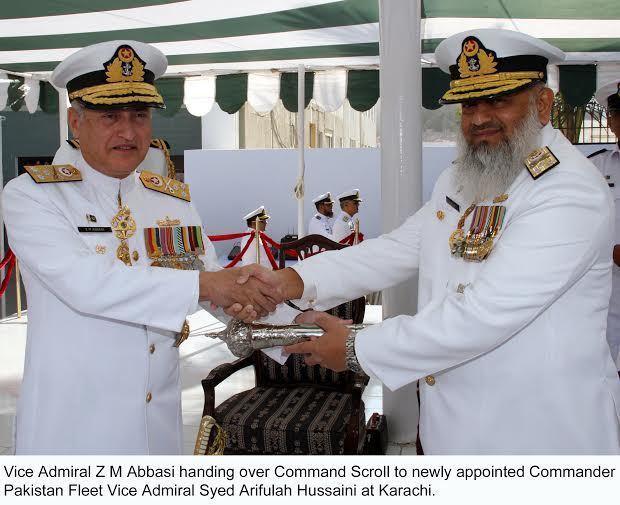 Syed Arifullah Hussaini Arifullah Hussaini new Commander Pakistan Navy Fleet Weekly