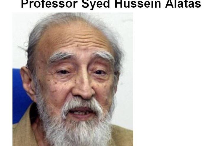 Syed Hussein Alatas I say man am I leader Professor Syed Hussein Alatas