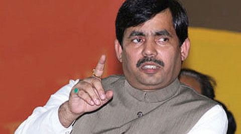 Syed Shahnawaz Hussain Akhilesh government responsible for riots Syed Shahnawaz